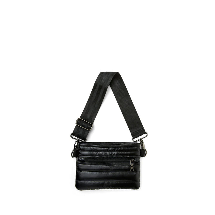 Think Royln-Bum Bag | Pearl Black (Black Strap) Crossbody / Belt Bag-Pink Dot Styles