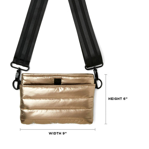 Think Royln-Bum Bag | Pearl Cashmere Crossbody / Belt Bag-Pink Dot Styles
