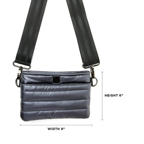 Think Royln  Bum Bag - Pearl Grey Crossbody, Belt / Waist Bag