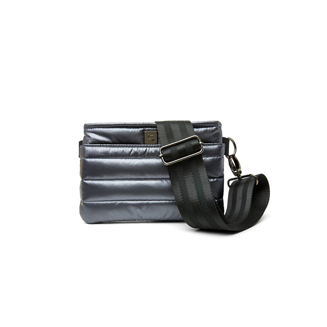 Think Royln Bum Bag Pearl Grey Crossbody Belt Waist Bag