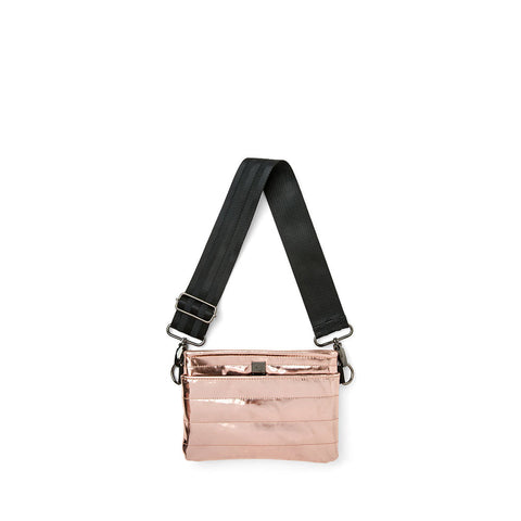 Bum Bag | Rose Gold Mirror Crossbody / Belt Bag-Accessories > Handbags > Compact Crossbody-Pink Dot Styles