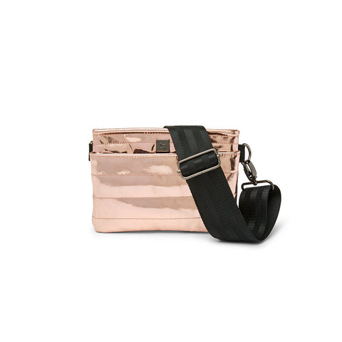 Bum Bag | Rose Gold Mirror Crossbody / Belt Bag-Accessories > Handbags > Compact Crossbody-Pink Dot Styles