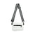 Bum Bag | White Patent Crossbody / Belt Bag-Accessories > Handbags > Compact Crossbody-Pink Dot Styles
