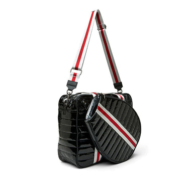 Think Royln You Are The Champion Tennis Bag Pearl Black