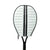 Champion | White Patent Tennis Bag (Black/White Stripe)-Accessories > Bags > Tennis Bags-Pink Dot Styles