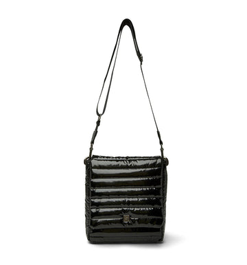 Think Royln Large Black Crossbody Cover Girl