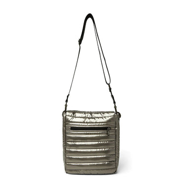 Think Royln - Large Grey Crossbody - Cover Girl Steel Volterra