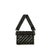 Diagonal Bum Bag 2.0 | Black Volterra Medium Crossbody / Belt Bag-Accessories > Handbags > Compact Crossbody-Pink Dot Styles