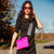 Think Royln-Diagonal Bum Bag 2.0 | Fuchsia Noir Medium Crossbody / Belt Bag-Pink Dot Styles
