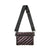 Diagonal Bum Bag 2.0 | Pearl Fig Medium Crossbody / Belt Bag-Accessories > Handbags > Compact Crossbody-Pink Dot Styles