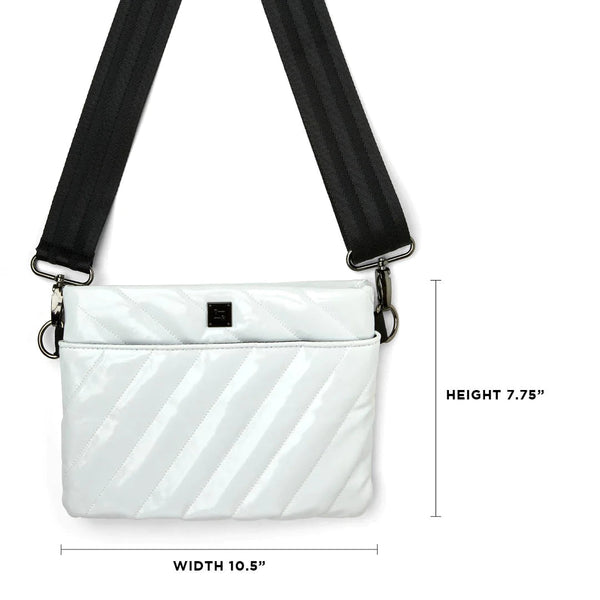 Think Royln Bum Bag 2.0 - Medium Bags White Patent 1 : One Size
