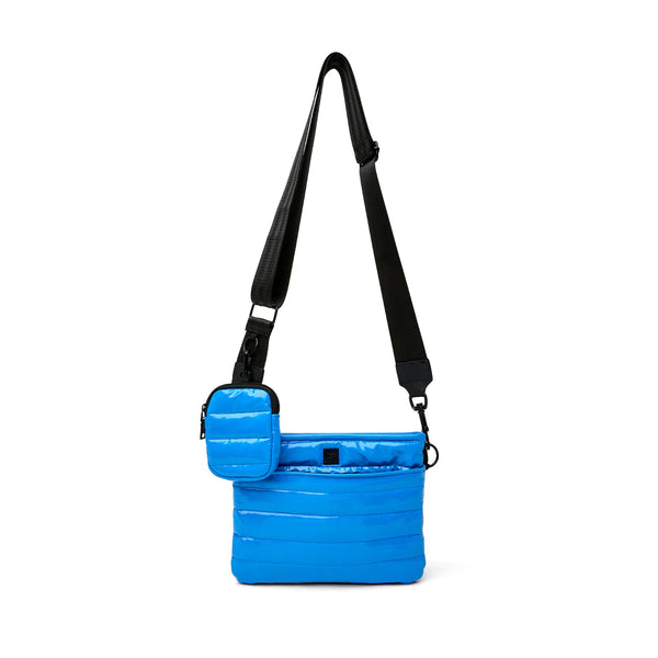 THINK ROYLN Little Runaway - Small (Hampton Blue Patent) Handbags