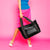 Jetset Wingman | Pearl Black - Large Tote-Accessories > Handbags > Totes-Pink Dot Styles