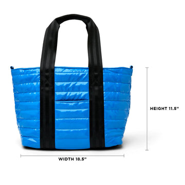 Think Royln Medium Blue Tote for Gym, Work, and Travel - Jr. Wingman