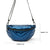 Little Runaway - Gloss Navy Patent | Quilted Puffer Belt & Crossbody Bag-Accessories > Handbags > Sling Bags-Pink Dot Styles