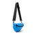 Little Runaway - Hampton Blue Patent | Quilted Puffer Belt & Crossbody Bag-Accessories > Handbags > Sling Bags-Pink Dot Styles