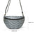 Little Runaway - Pearl Pewter | Quilted Puffer Belt & Crossbody Bag-Accessories > Handbags > Sling Bags-Pink Dot Styles
