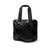 Sporty Spice | Black Patent Pickleball Bag-Accessories > Bags > Pickleball Bags-Pink Dot Styles