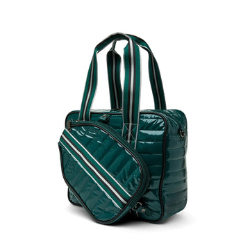 Think Royln Green Designer Pickleball Bag w/Stripe - Sporty Spice