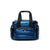 The Voyager | Glossy Navy Patent Travel Bag-Accessories > Handbags > Totes-Pink Dot Styles