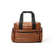 Think Royln-The Voyager | Nutmeg Toscana Travel Bag-Pink Dot Styles