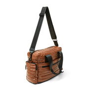 Think Royln-The Voyager | Nutmeg Toscana Travel Bag-Pink Dot Styles