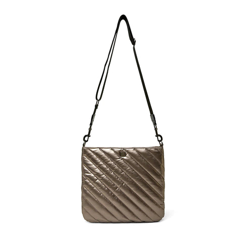 The Wanderer | Pearl Latte Large Quilted Crossbody-Accessories > Handbags > Crossbody-Pink Dot Styles
