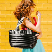 Think Royln-Trailblazer | Pearl Black - Tote-Pink Dot Styles
