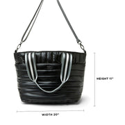 Think Royln-Trailblazer | Pearl Black - Tote-Pink Dot Styles