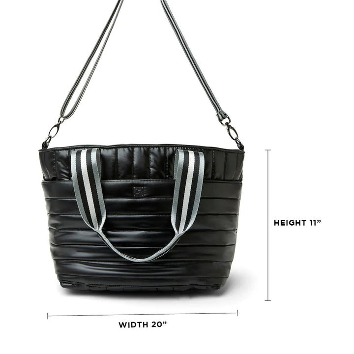 Think Royln-Trailblazer | Pearl Black - Tote-Pink Dot Styles