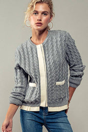 Urban Daizy-Stacy Knit Sweater (Final Sale)-Pink Dot Styles